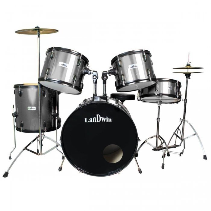 LANDWIN กลองชุด 5 ใบ Drum Set 5 pcs 22