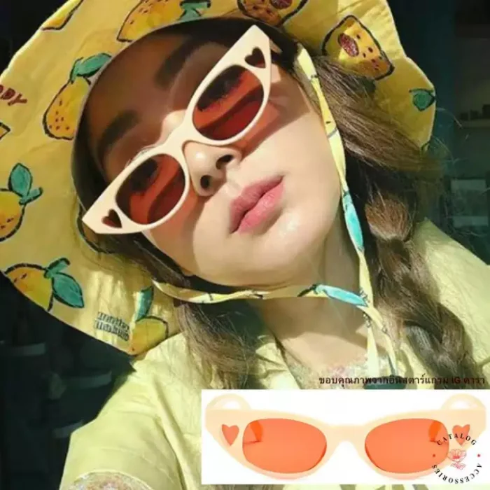 ◮Catalog Sunglasses◮ แว่นตากันแดดทรง cateye ดีไซด์ทันสมัย แฟชั่นใหม่ล่าสุด ช่วยกรองแสงป้องกัน UV จากแสงแดด